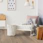Preview: Parkett Boston Landhausdiele Eiche gealtert astig handgehobelt geräuchert weiß geölt Thede & Witte 