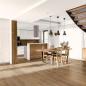 Preview: Parkett Boston Landhaus Breitdiele Eiche XL astig gebürstet geräuchert weiß geölt Thede & Witte 