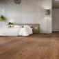 Preview: Parkett Boston Landhaus extra Breitdiele Eiche XXL astig gebürstet geräuchert geölt Thede & Witte 
