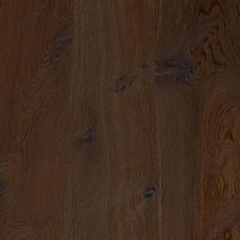 Parkett Boston Landhausdiele Eiche darkbrown astig gebürstet dunkel geräuchert geölt Thede & Witte 