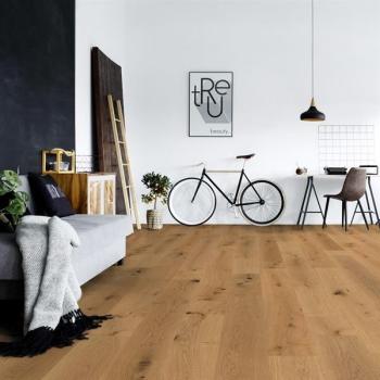 Parkett Boston Landhausdiele Eiche XL astig gebürstet geölt Thede & Witte 