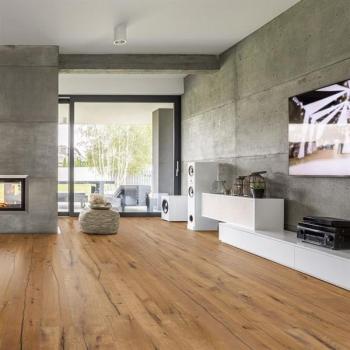 Parkett Boston Landhausdiele Eiche Altholz geölt Thede & Witte 