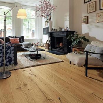 Eiche authentic gebürstet 09024 Landhausdiele - MeisterParkett.longlife PD 400 naturgeölt 