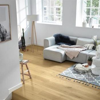 Eiche authentic pure gebürstet 09025 Landhausdiele - MeisterParkett.longlife PD 400 naturgeölt 