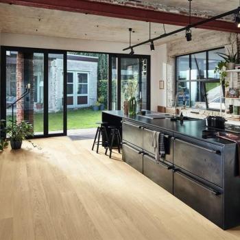 Eiche harmonisch pure gebürstet 09030 Landhausdiele - MeisterParkett.longlife PD 400 naturgeölt 