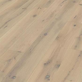 Eiche authentic cremeweiß gebürstet 09031 Landhausdiele - MeisterParkett.longlife PD 400 naturgeölt 