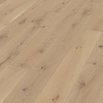 Eiche authentic creme gebürstet 09010 Landhausdiele - MeisterParkett.longlife PD 400 ultramattlackiert 