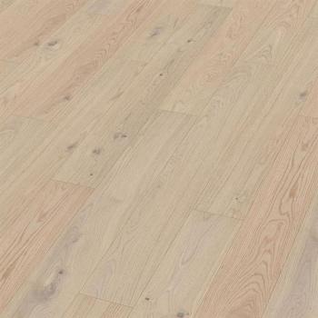 Eiche authentic cremeweiß gebürstet 09021 Landhausdiele - MeisterParkett.longlife PS 300 ultramattlackiert 