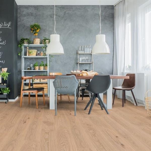 Parkett Euro Landhausdiele Eiche astig gebürstet weiß geölt Thede & Witte 