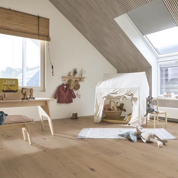 Eiche authentic greige pure gebürstet 20018 Landhausdiele - Meister Holzboden Natureflex HD 100 ultramattlackiert 