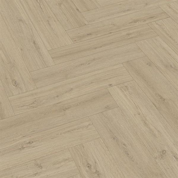 Felseneiche sand 07122 Fischgrät - MeisterDesign. laminate LS 350